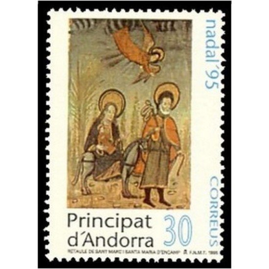 Andorra Española 249 1995  Navidad 95 MNH
