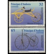 Andorra Española 256/57 1997 Museo de Andorra MNH Andorra Española 256/57 1997 Museo de Andorra MNH