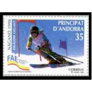 Andorra Española 261 1998 JJOO de invierno 98 MNH Andorra Española 261 1998 JJOO de invierno 98 MNH