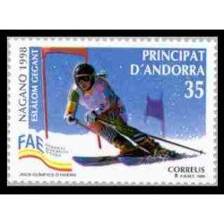 Andorra Española 261 1998 JJOO de invierno 98 MNH