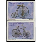 Andorra Española 262/63 1998 Museos de Andorra MNH Andorra Española 262/63 1998 Museos de Andorra MNH