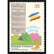 Andorra Española 265 1998 Aniversario del Manual Digest MNH Andorra Española 265 1998 Aniversario del Manual Digest MNH