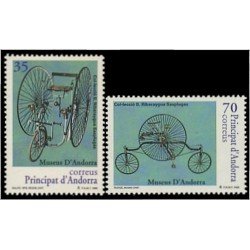 Andorra Española 268/69 1999 Museos de Andorra MNH