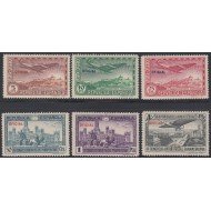 España Spain 630/35 1931 III Congreso Unión Postal Panamericana Correo Aéreo MNH