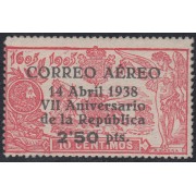 España Spain 756 1938 VII Aniversario República MNH España Spain 756 1938 VII Aniversario República MNH