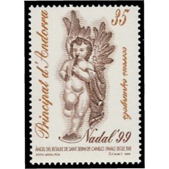 Andorra Española 274 1999 Navidad 99 MNH