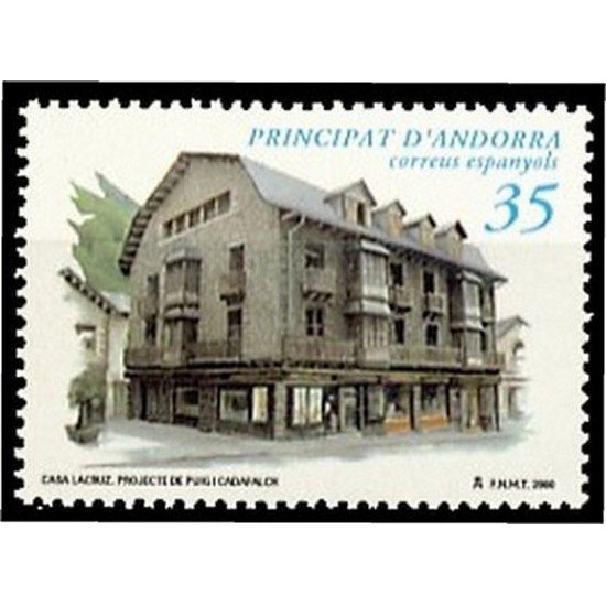 Andorra Española 278 2000 Patrimonio Arquitectónico MNH