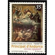 Andorra Española 283 2000 Navidad 2000 MNH Andorra Española 283 2000 Navidad 2000 MNH