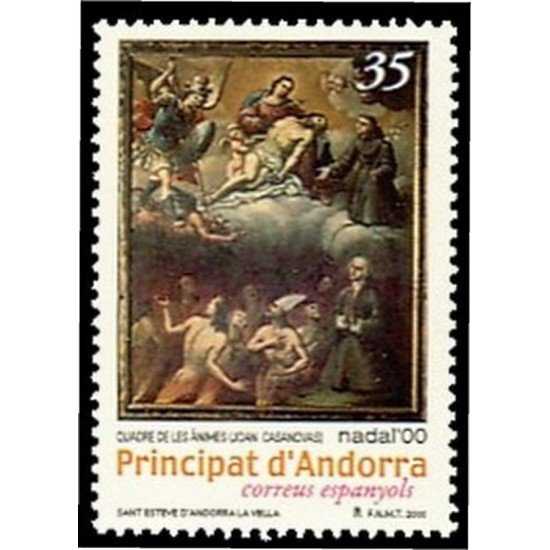 Andorra Española 283 2000 Navidad 2000 MNH