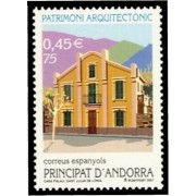 Andorra Española 286 2001 Arquitectura MNH Andorra Española 286 2001 Arquitectura MNH