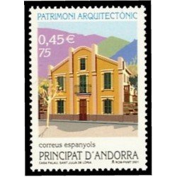 Andorra Española 286 2001  Arquitectura MNH