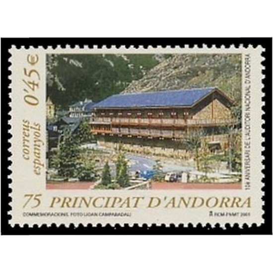 Andorra Española 288 2001 Auditorio Nacional de Andorra MNH