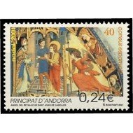 Andorra Española 289 2001  Navidad 2001 MNH