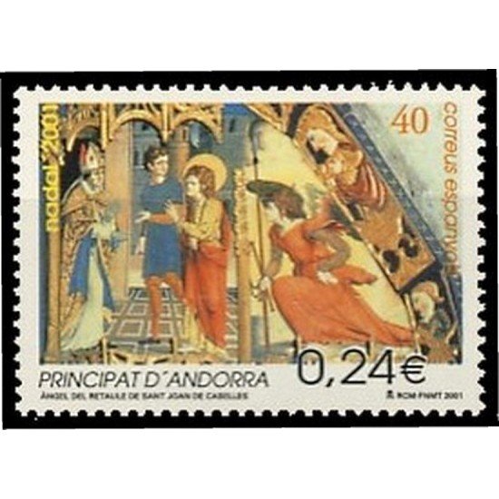 Andorra Española 289 2001  Navidad 2001 MNH