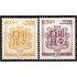 Andorra Española 290/91 2002 Principado de Andorra escudos MNH