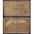 Billete local 1937 Ajuntament de Cervera  50 Cts.