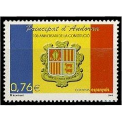 Andorra Española 305 2003  10º Aniversario de la Constitución MNH