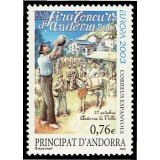 Andorra Española 306 2003 Europa MNH