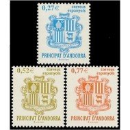 Andorra Española 312/14 2004 Principado de Andorra, escudos MNH