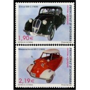 Andorra Española 319/20 2004 Historia del automóvil MNH Andorra Española 319/20 2004 Historia del automóvil MNH