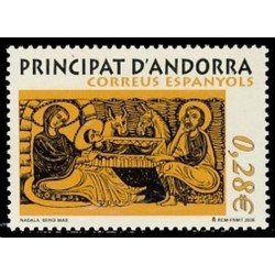 Andorra Española 333 2005  Navidad 05 MNH