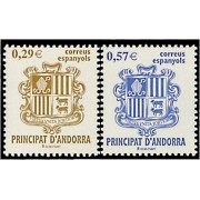 Andorra Española 335/36 2006 Principado de Andorra, escudos MNH Andorra Española 335/36 2006 Principado de Andorra, escudos MNH