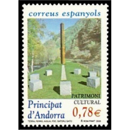 Andorra Española 337 2006 Patrimonio Cultural MNH