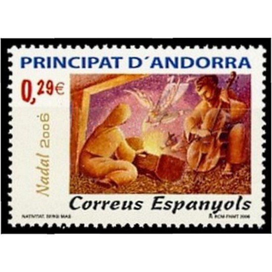 Andorra Española 342  2006 Navidad 2006 MNH