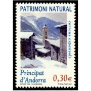 Andorra Española 345 2007 Patrimonio Natural MNH Andorra Española 345 2007 Patrimonio Natural MNH