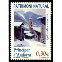 Andorra Española 345 2007 Patrimonio Natural MNH