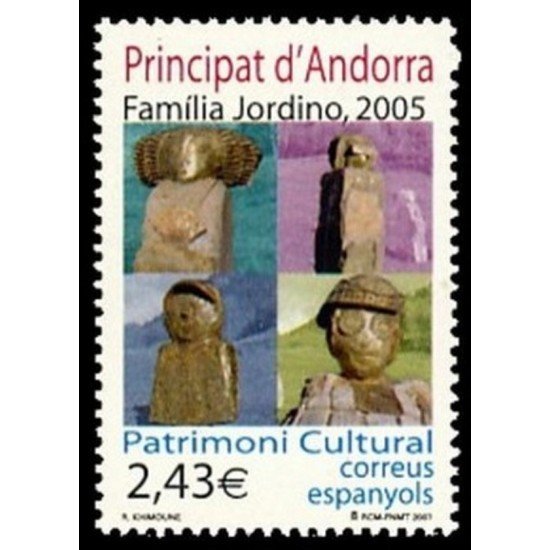 Andorra Española 347 2007 Patrimonio Cultural MNH