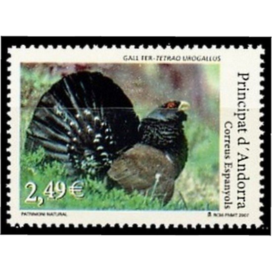 Andorra Española 348 2007  Naturaleza MNH