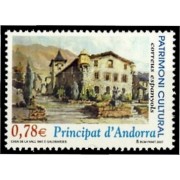 Andorra Española 349 2007 Patrimonio Cultural MNH Andorra Española 349 2007 Patrimonio Cultural MNH