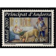 Andorra Española 351 2007 Navidad 07 MNH Andorra Española 351 2007 Navidad 07 MNH