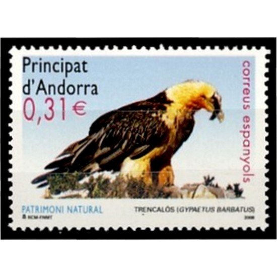Andorra Española 352 2008 Patrimonio Natural MNH