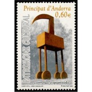 Andorra Española 353 2008 Patrimonio cultural MNH Andorra Española 353 2008 Patrimonio cultural MNH