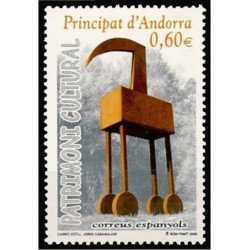 Andorra Española 353 2008 Patrimonio cultural MNH
