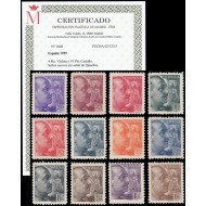 España Spain 867/78 1939 General Franco Sanchez MNH
