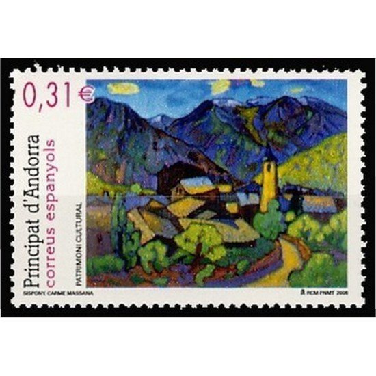 Andorra Española 360 2008  Patrimonio Cultrual MNH