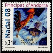 Andorra Española 361 2008 Navidad 08 MNH Andorra Española 361 2008 Navidad 08 MNH