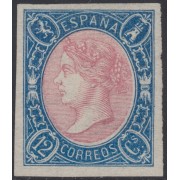 España Spain 70 1865 Isabel II 