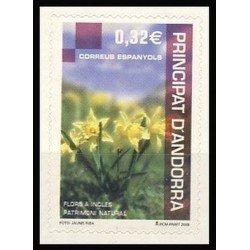 Andorra Española 362 2009 Naturaleza MNH Andorra Española 362 2009 Naturaleza MNH