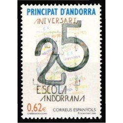 Andorra Española 363 2009 25º Aniv. de la Escuela Andorrana MNH Andorra Española 363 2009 25º Aniv. de la Escuela Andorrana MNH