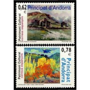 Andorra Española 369/70 2009 Patrimonio Cultural MNH Andorra Española 369/70 2009 Patrimonio Cultural MNH