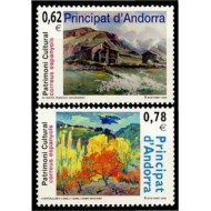 Andorra Española 369/70 2009 Patrimonio Cultural MNH