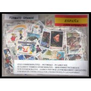 España 1000 sellos usados diferentes