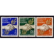 Guinea Ecuatorial 1/3 1968 Día de la Independencia MNH