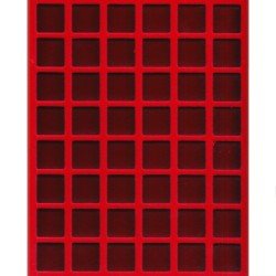 Filober FL0048FC Bandeja Interior terciopelo capacidad 48 Placas Filober FL0048FC Bandeja Interior terciopelo capacidad 48 Placas