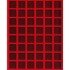 Filober FL0048FC Bandeja Interior terciopelo capacidad 48 Placas