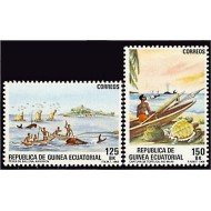 Guinea Ecuatorial 53/54 1984 Pesca MNH